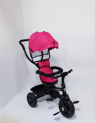 Tricikl za decu Model 01 sa rotirajućim sedištem - Pink - Img 3