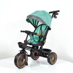Tricikl Zeleni za decu sa rotirajućim sedištem I ležećim položajem Mint ( SM-25301)