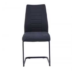 Trpezarijska stolica 1038 Crna/Crne metalne noge ( 775-521 ) - Img 2