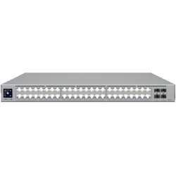 Ubiquiti layer 3 etherlighting usw-pro-xg-48-poe-eu (32) 10 gbe, (16) 2.5 gbe poe, and (4) 25g sfp28 ports ( usw-pro-xg-48-poe-eu )