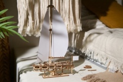 Ugears 3d drvena puzzla - OCEAN BEAUTY JAHTA ( 7132)