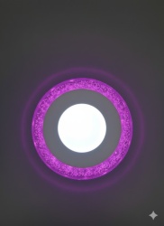 Ugradni panel 3+3w Pink sa kapljicama ( 2509-26 )