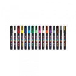 Uni-Ball set pc-3m posca /0.9-1,3mm Marker 16KOM ( K280 )