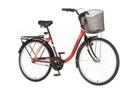 Venssini Bicikl venecija 26" bordo beli ( 1262026 )