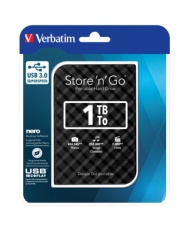 Verbatim 53194 HDD E2.5" 1TB USB 3.0 Store'n'Go Black-3