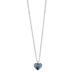 Victoria cruz cuore denim blue lančić sa swarovski kristalom ( a3089-18hg )-1