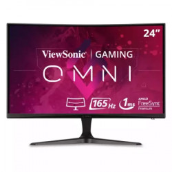 ViewSonic monitor 24" Omni VX2418C 1920x1080Full HD165Hz1msHDMIDPCurved - Img 1