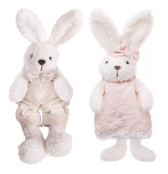 Viter uskršnji beli zeka h20 cm ( 068946 )