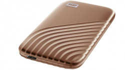 WD 500GB my passport SSD - portable SSD, up to 1050MB/s Read and 1000MB/s write speeds, USB 3.2 Gen 2 - gold - Img 3