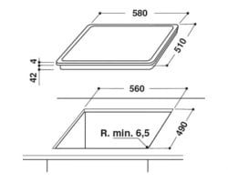 Whirlpool Ugradna ploča AKT 8190 BA-2