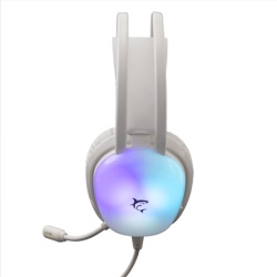 White Shark gh 2444 peacock white  headset-3