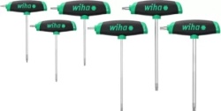 Wiha 45622 TORX ključevi sa T-ručkom, 6 komada, 100-150mm ( W 45622 )