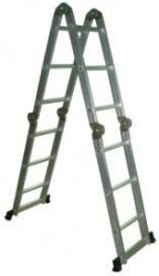 Womax merdevine aluminijumske 3x4 ( 76400234 ) - Img 2