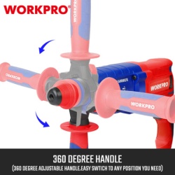 Workpro wp470400 Udarna čekić bušilica SDS-Plus, 800W  ( WP470400 )-3