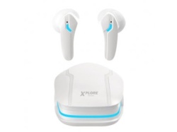 Xplore xp5807 bluetooth bežične stereo tws slušalice bele