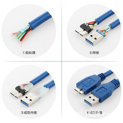Xwave kabl USB 3.0 1.5m na micro USB M/M za eksterni HDD ( USB 3.0 na Micro BM KABL 1.5m ) - Img 2