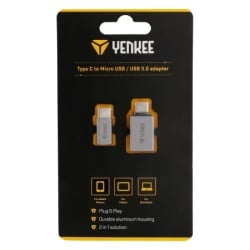 Yenkee YTC 021 M/Ž Adapter USB Tip C-USB Micro -3