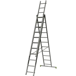 Zarges Trodelne Aluminijumske Merdevine 3x11 - 6,5m ( 1658 ) -1