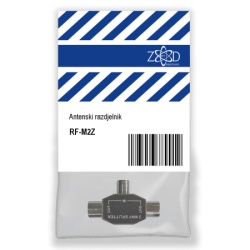 ZED electronic Antenski razdelnik 1 muški na 2 ženski - RF-M2Z-1