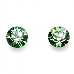 Ženske oliver weber fine cut peridot mindjuše sa swarovski zelenim kristalom ( 21014.214 ) - Img 1