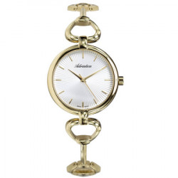 Ženski adriatica essence beli zlatni elegantni ručni sat sa zlatnim metalnim kaišem ( a3463.1113q ) - Img 4