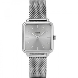 Ženski cluse la garconne sivi srebrni ručni sat sa srebrnim pancir kaišem ( cl60012 ) - Img 6