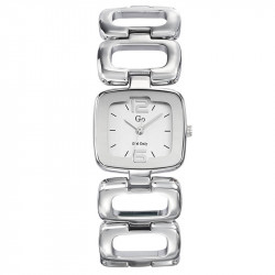 Ženski girl only resiste kvadratni srebrni modni ručni sat sa metalnim kaišem ( 694933 )