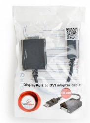 A-DPM-DVIF-03 Gembird DisplayPort v.1.2 to Dual-Link DVI adapter cable, black A - Img 2