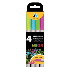 Adeland prime Ink za različite površine neon 4 kom ( 38661 )