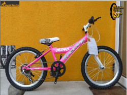 Adria atena bicikl 20"/6 Pink-bela 11" Ht ( 915168-11 )