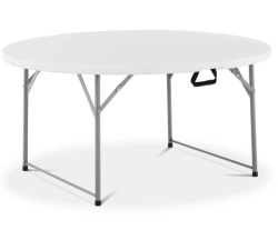 Alberg Okrugli sto na sklapanje 153x74 cm sa metalnom konstrukcijom ( AL-OK153 ) - Img 3