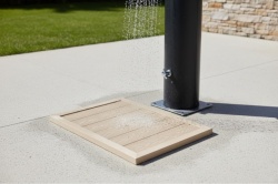 Alberg Podloga za Tuširanje KK-2-W – WPC Premium Platforma 102×62.5 cm ( PKS002 Bež )