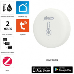 Alecto SMART-TEMP10 smart zigbee senzor temperature i vla&#382nosti - Img 6