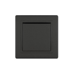 Aling-Conel Sklopka jednopolna 10A 250V crna soft ( ALC605.E1E1 )