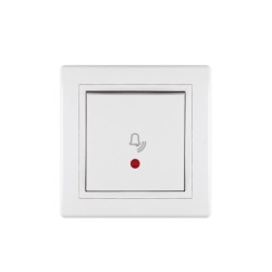 Aling-Conel Taster za zvono sa indikacijom 10A 250V beli ( ALC610I.00 )