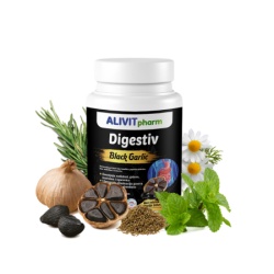 Alivit pharm - black garlic digestiv (90 kapsula) ( 23351 )