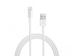 Alpha star USB kabl USB 2.0 (tip A -muški) -apple lightning ( za iPHONE -muški) dužina 1.2m beli blister ( IPHONE USB-1.2M blister )