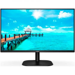 AOC 23.8 black IPS, 16:9, 1920x1080, 4ms, 250 cdm2, 1000:1, D-Sub, HDMI, vesa monitor ( 24B2XHEU )  - Img 1