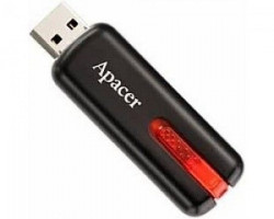 Apacer 8GB AH326 USB 2.0 flash crni