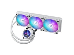 Asus ROG STRIX LC III 360 WHT/3x120mm/ARGB/2.1" IPS LCD/vodeno hladenje/bela Kuler za CPU ( 90RC00W2-M0UAY0 )