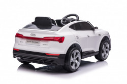 Audi E-tron Sportback Licencirani automobil sa kožnim sedištem i mekim gumama - Beli - Img 7