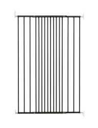 BabyDan Pet Extending Gate Extra Tall 62.5–106 cm – Sigurnosna ograda za pse, zidna, crna ( 20021 )