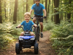 Bagi dečiji quad na akumulator 131 plavi