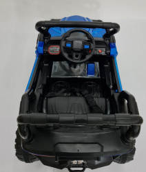 BAGI Exclusive - Auto na akumulator za decu sa funkcijom ljuljanja - Plavi - Img 5