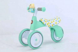 Balance Bike Meda - Bicikl bez pedala za decu Model 763 - Mint zelena - Img 2