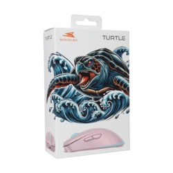 Baracuda BGM 124 Turtle Wireless Mouse Pink-2