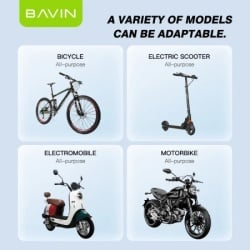 Bavin držač za bicikl/motor/skuter crna ( 90405 )-5