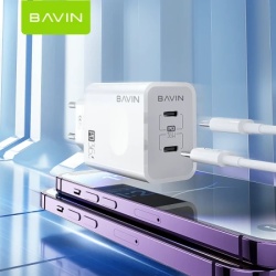 Bavin punjač 36W 2x Type-C bela ( 90048 )-3