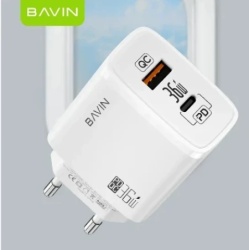 Bavin punjač 36W USB-A + USB-C bela ( 90031 )-1