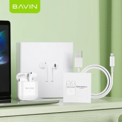 Bavin slušalice AirPods + kabl lightning bela ( 90209 ) - Img 1